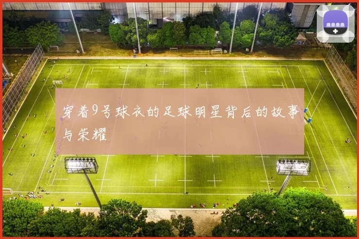 穿着9号球衣的足球明星背后的故事与荣耀